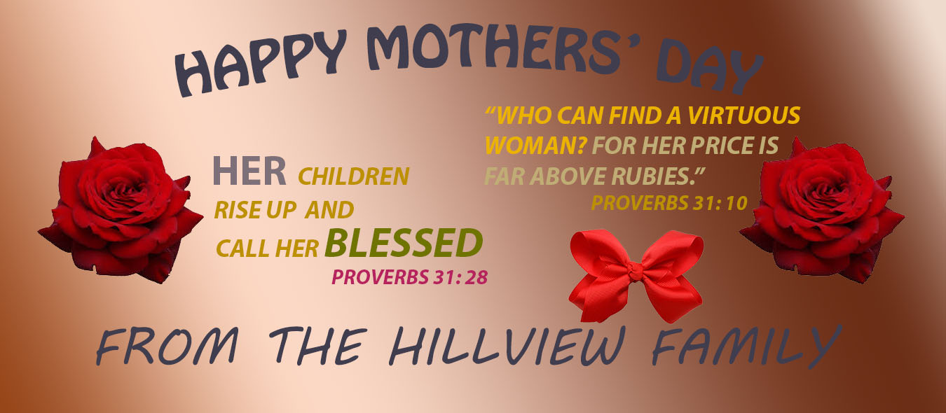 HAPPY MOTHERS' DAY